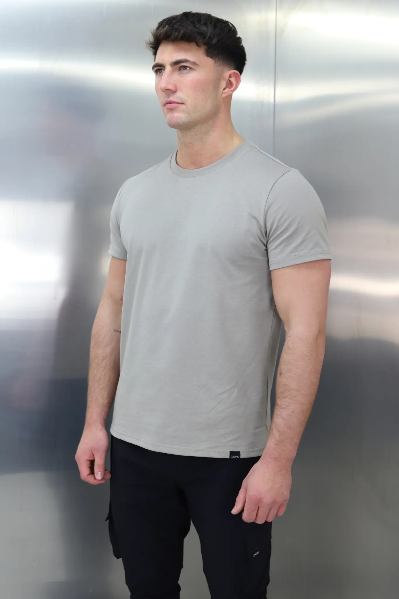 Capo HEAVYWEIGHT Cotton T-Shirt - Stone