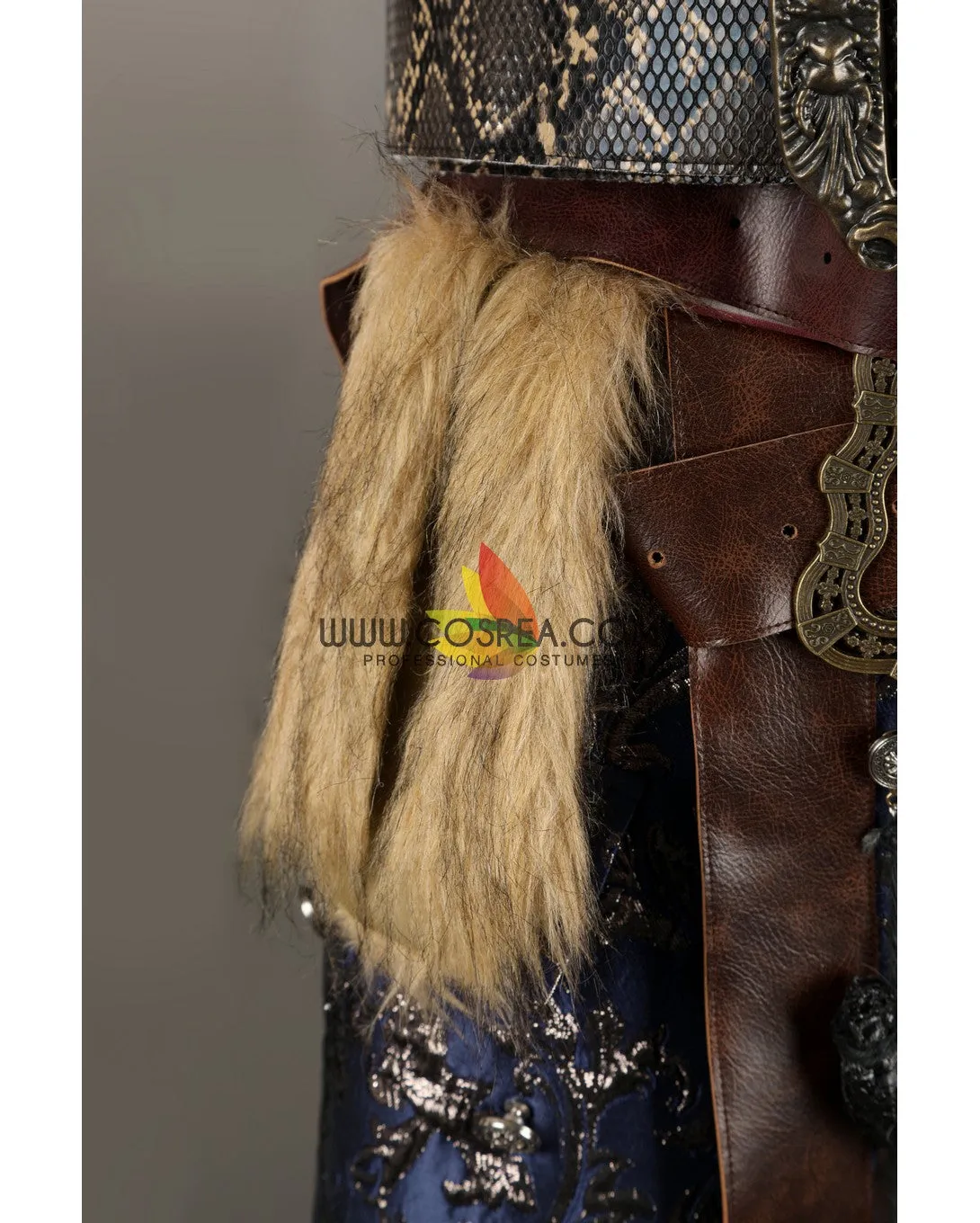 Captain Jack Sparrow from Pirates of the Caribbean Cosplay Costume.