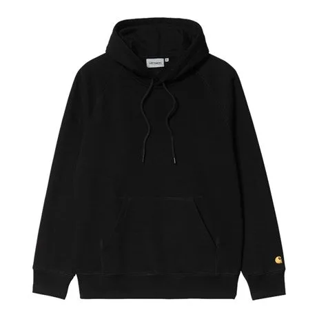 Carhartt WIP black gold hoodie