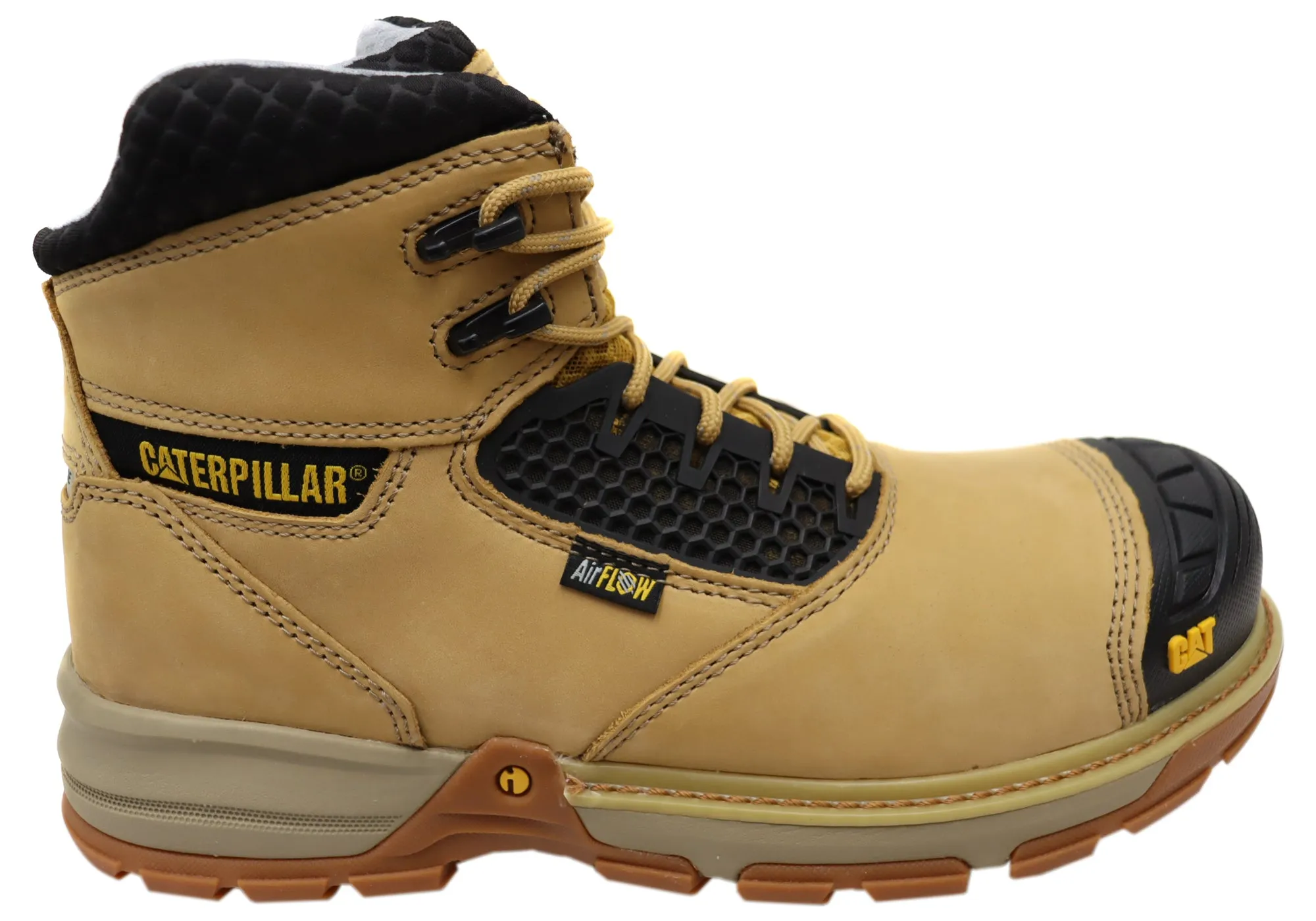 Caterpillar Mens Excavator Superlite Cool Carbon Composite Toe Boots