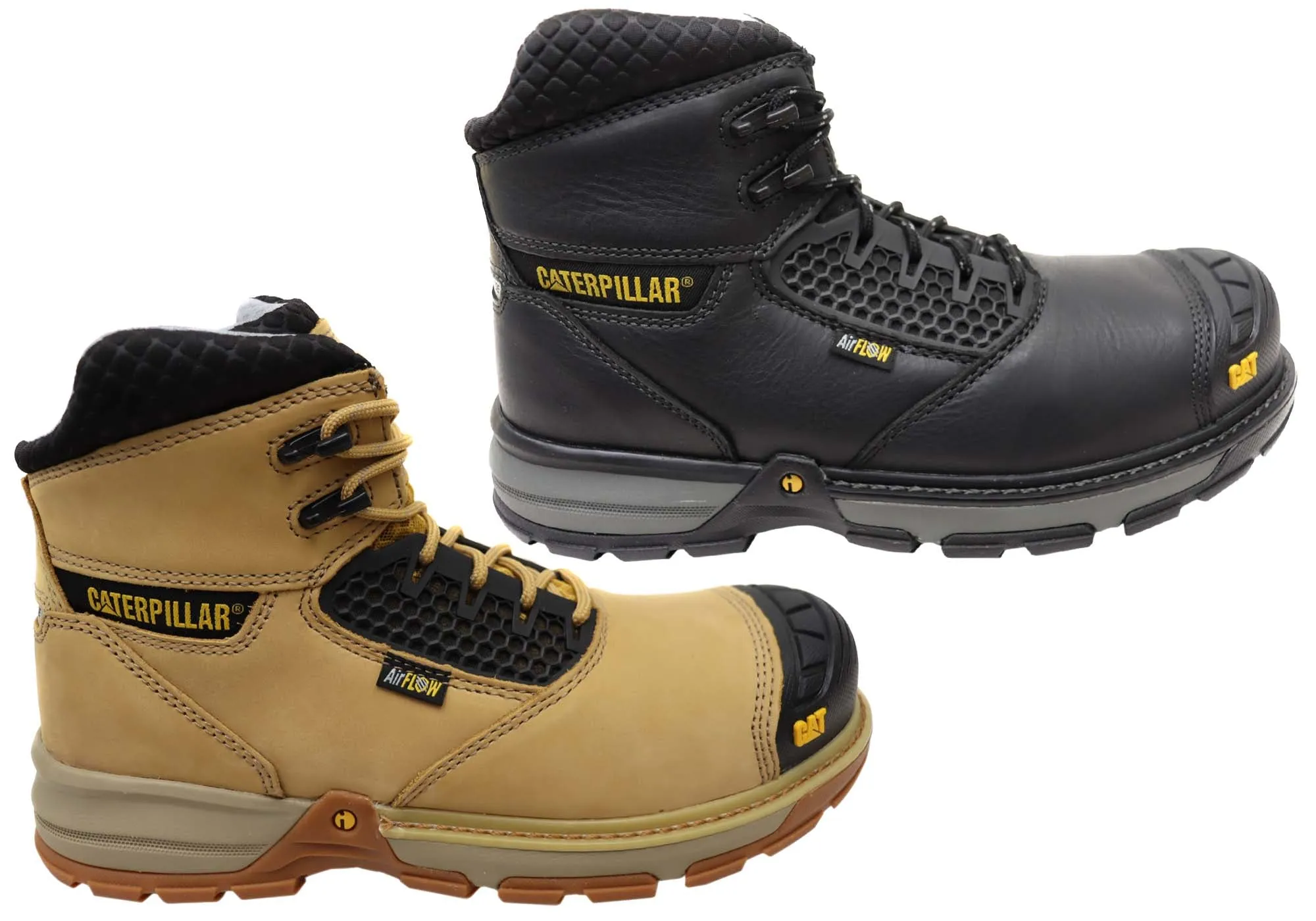 Caterpillar Mens Excavator Superlite Cool Carbon Composite Toe Boots