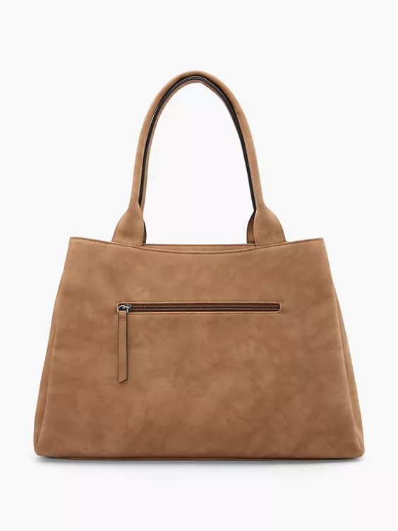 Catwalk  Brown Tote Bag with Adjustable Shoulder Strap