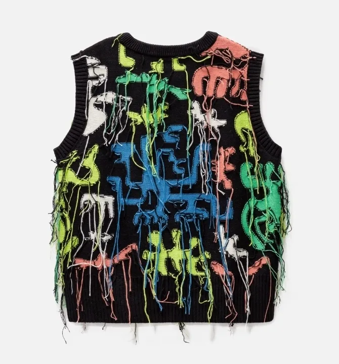 Charles Jeffrey LOVERBOY - Plain Cotton Logo Vests & Gillets