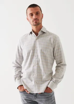 Checked Plaid Cotton Shirt