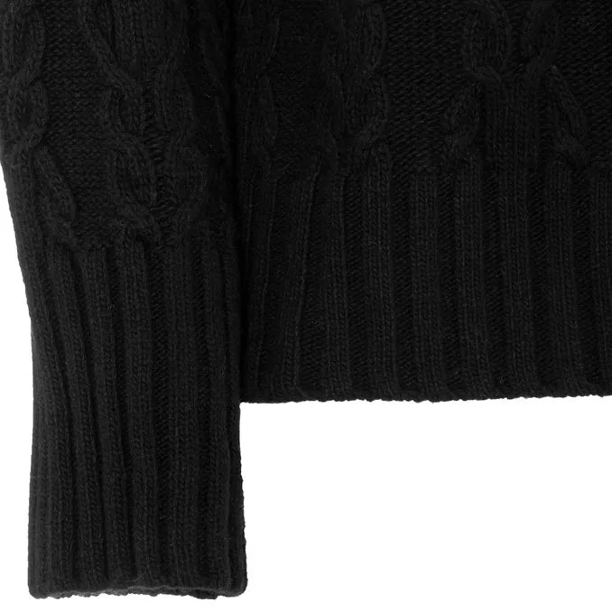 Chianti Black Pullover Sweater