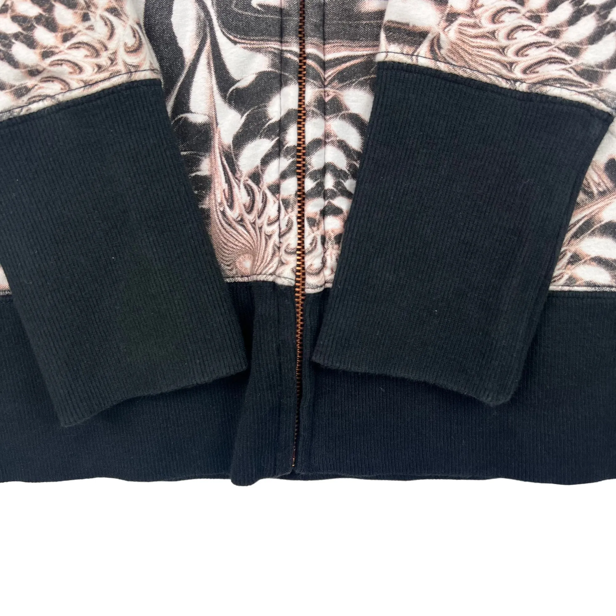 Christian Audigier Bling Zip-Up Hoodie