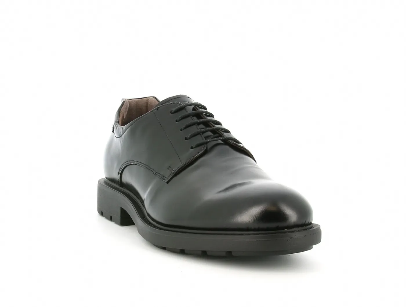 classic black men's shoes Nerogiardini I001671U/100