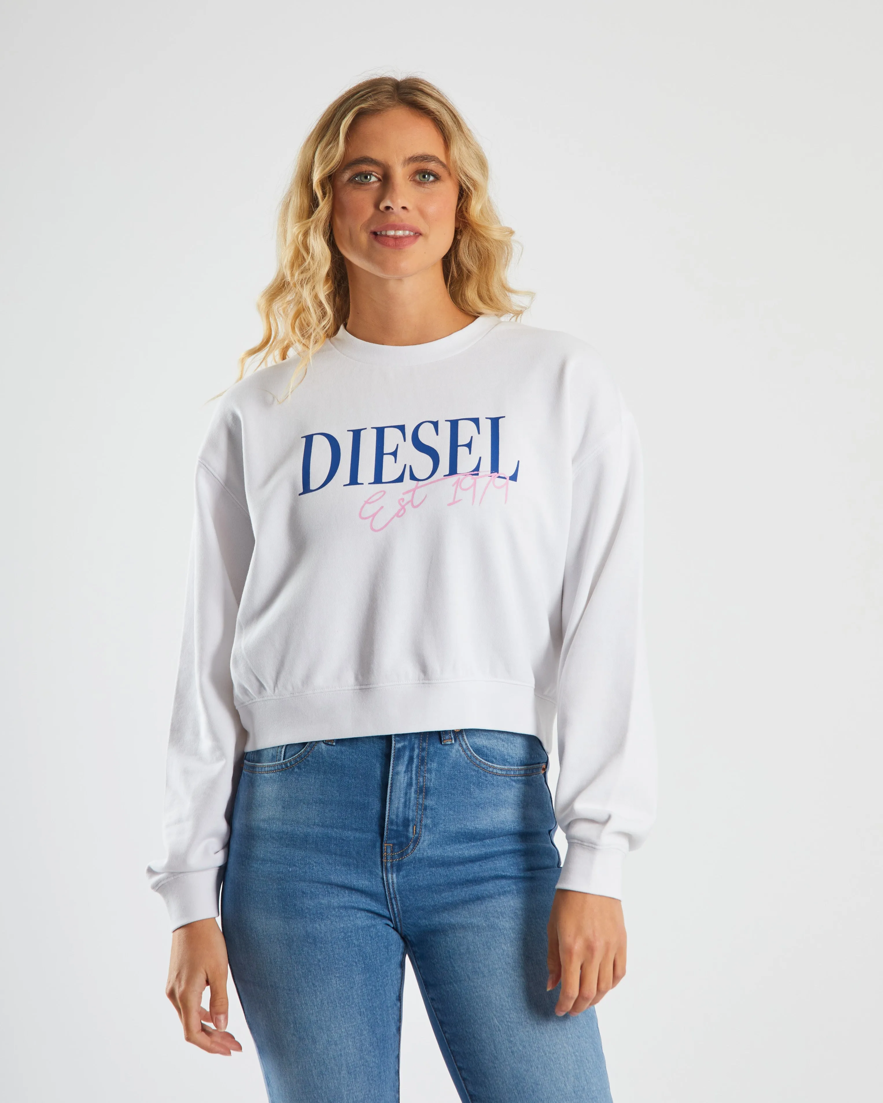 Claudette Sweatshirt in Dove White - Shop Now