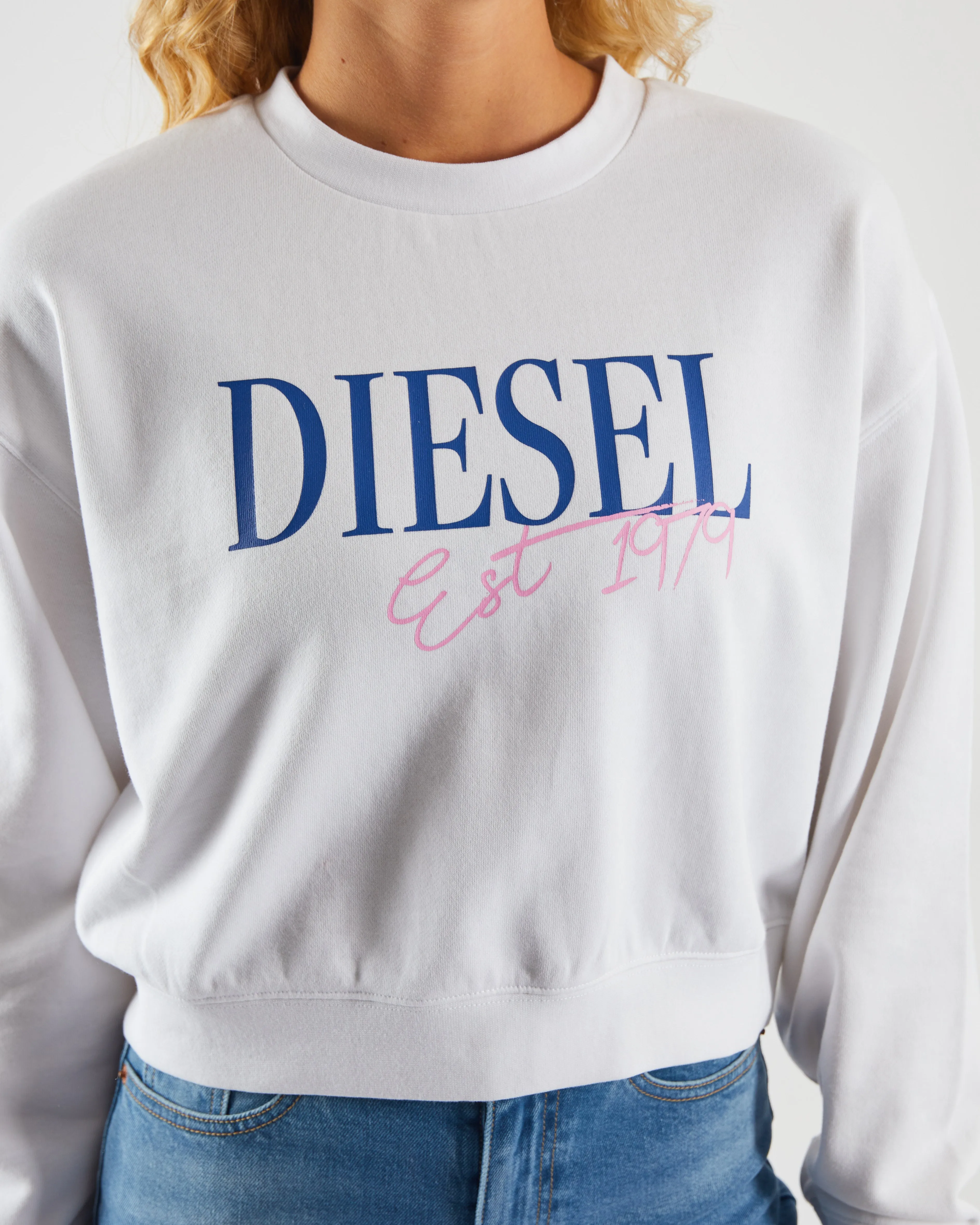 Claudette Sweatshirt in Dove White - Shop Now