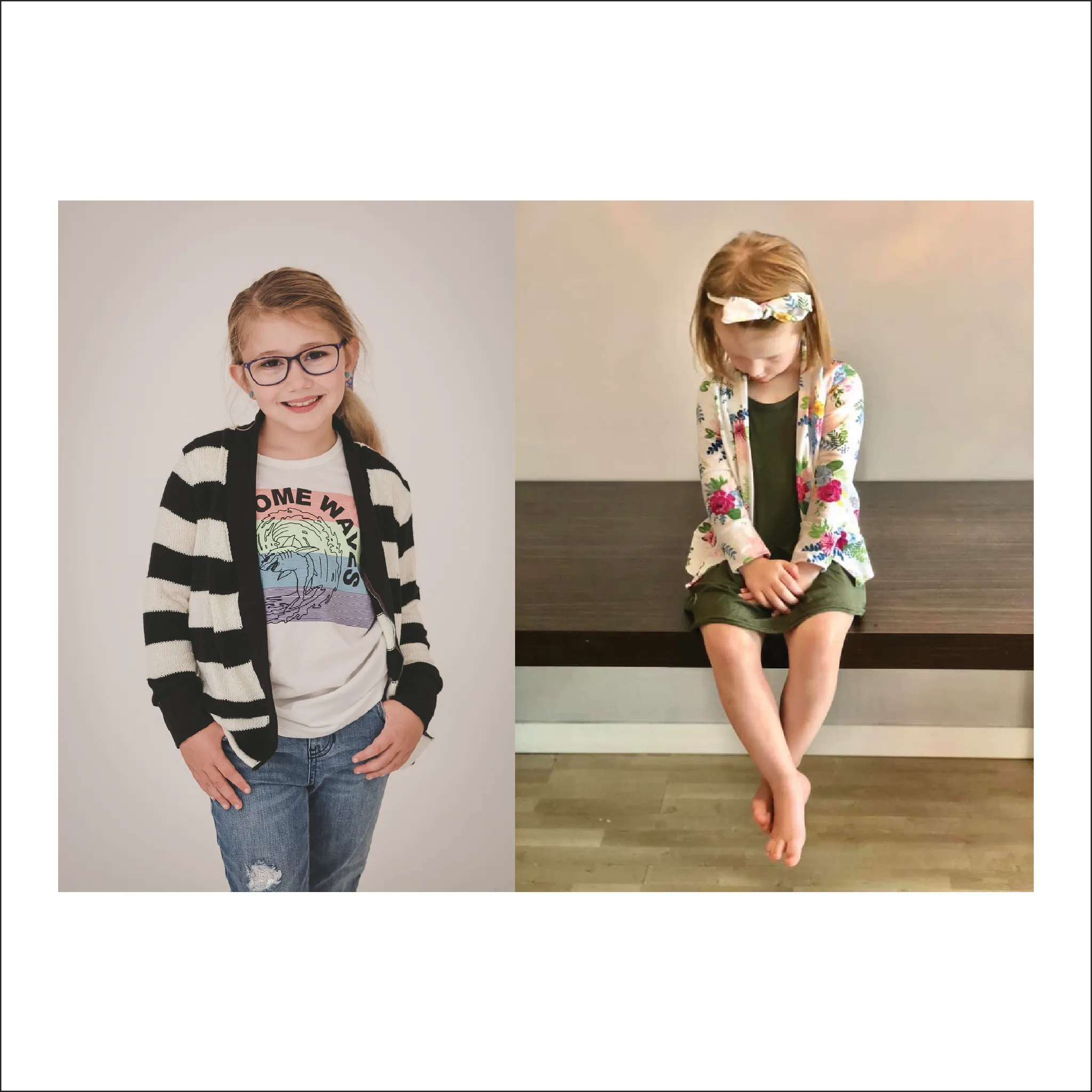 Clear Creek Cardigan Sewing Pattern | Baby to Big Kid Sizes NB - 18 | Beginner Level