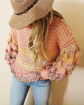 Colorful Marble Sweater