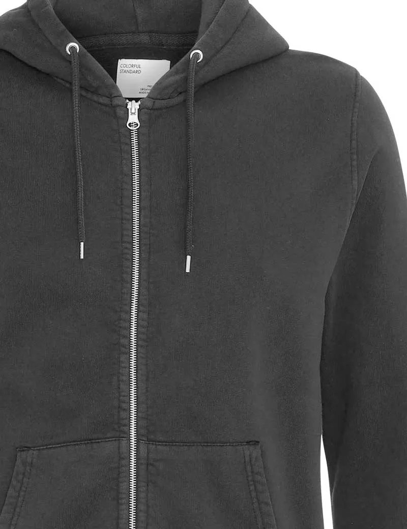 Colorful Standard Classic Organic Zip Hoodie Lava Grey