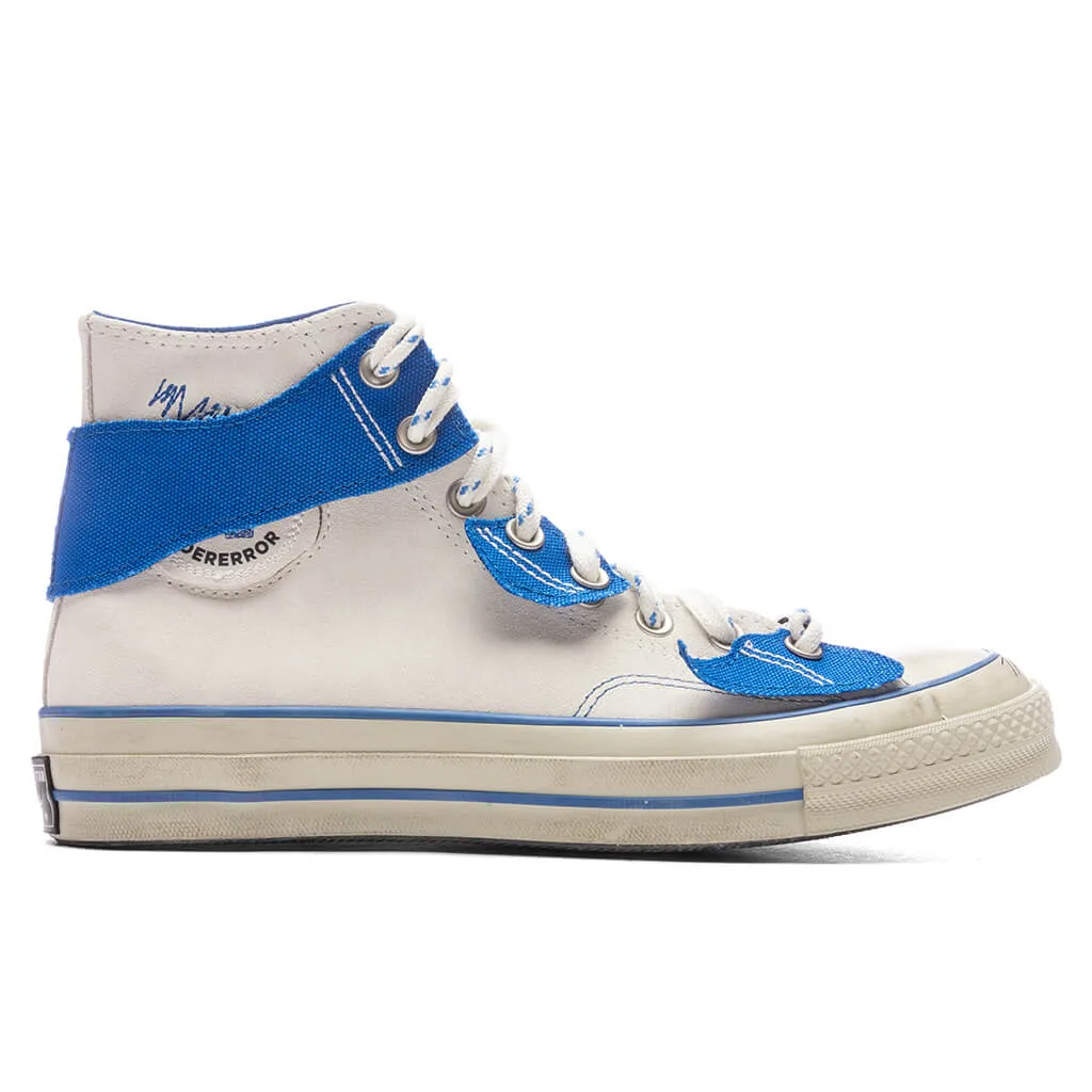 Converse Chuck 70 Hi White Imperial Blue Black