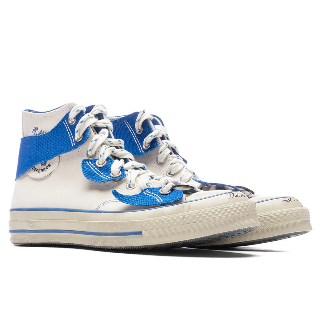 Converse Chuck 70 Hi White Imperial Blue Black