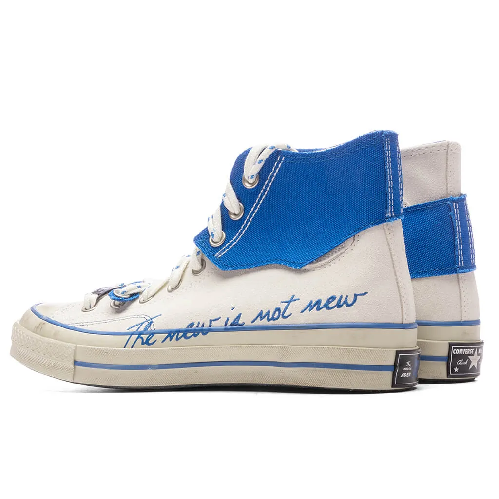 Converse Chuck 70 Hi White Imperial Blue Black