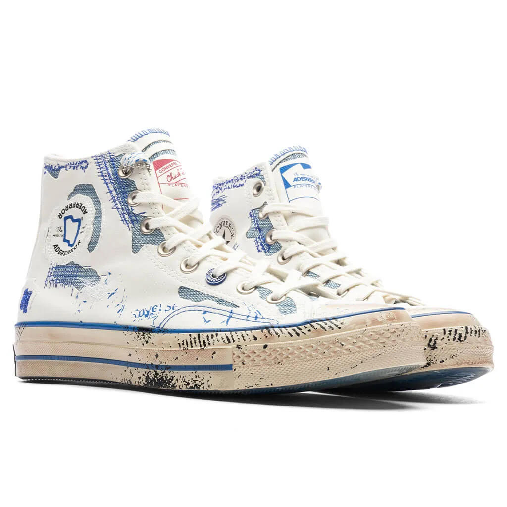 Converse Chuck 70 Hi - White/Blue/Imperial Blue