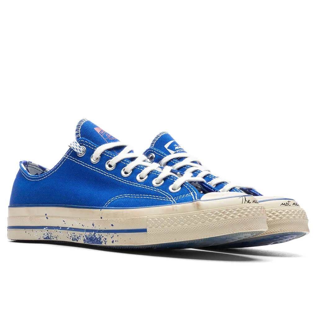 Converse Chuck 70 Ox - Imperial Blue/White/Black - Ader Error Collection.