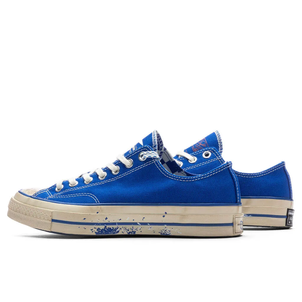 Converse Chuck 70 Ox - Imperial Blue/White/Black - Ader Error Collection.