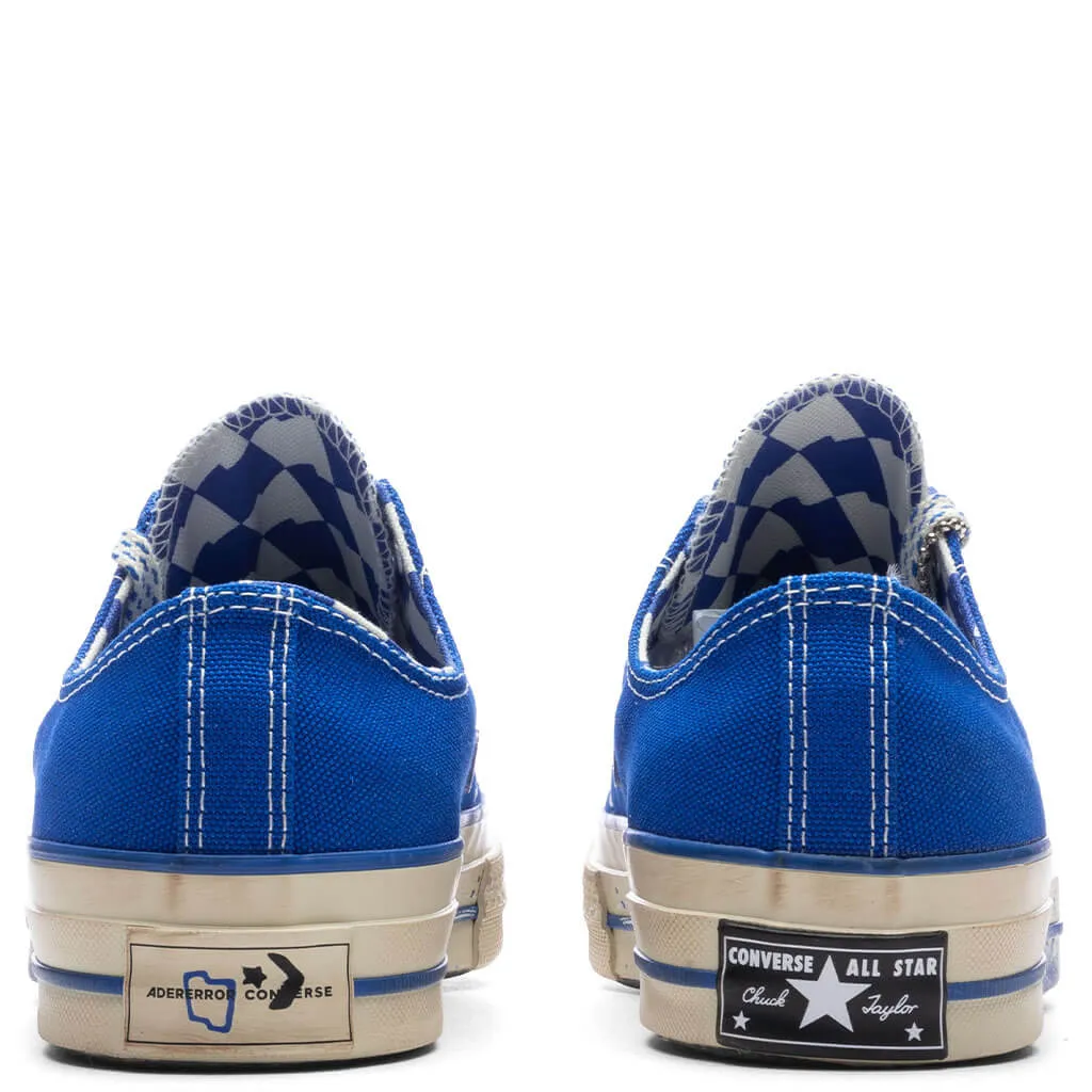 Converse Chuck 70 Ox - Imperial Blue/White/Black - Ader Error Collection.