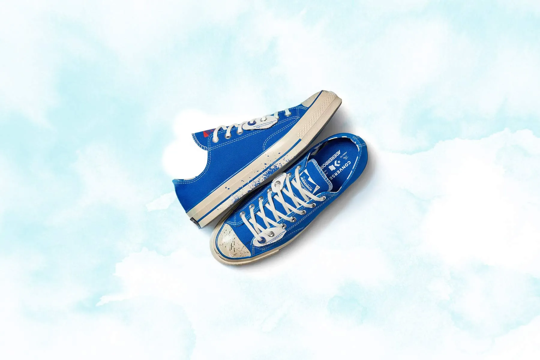 Converse Chuck 70 Ox - Imperial Blue/White/Black - Ader Error Collection.