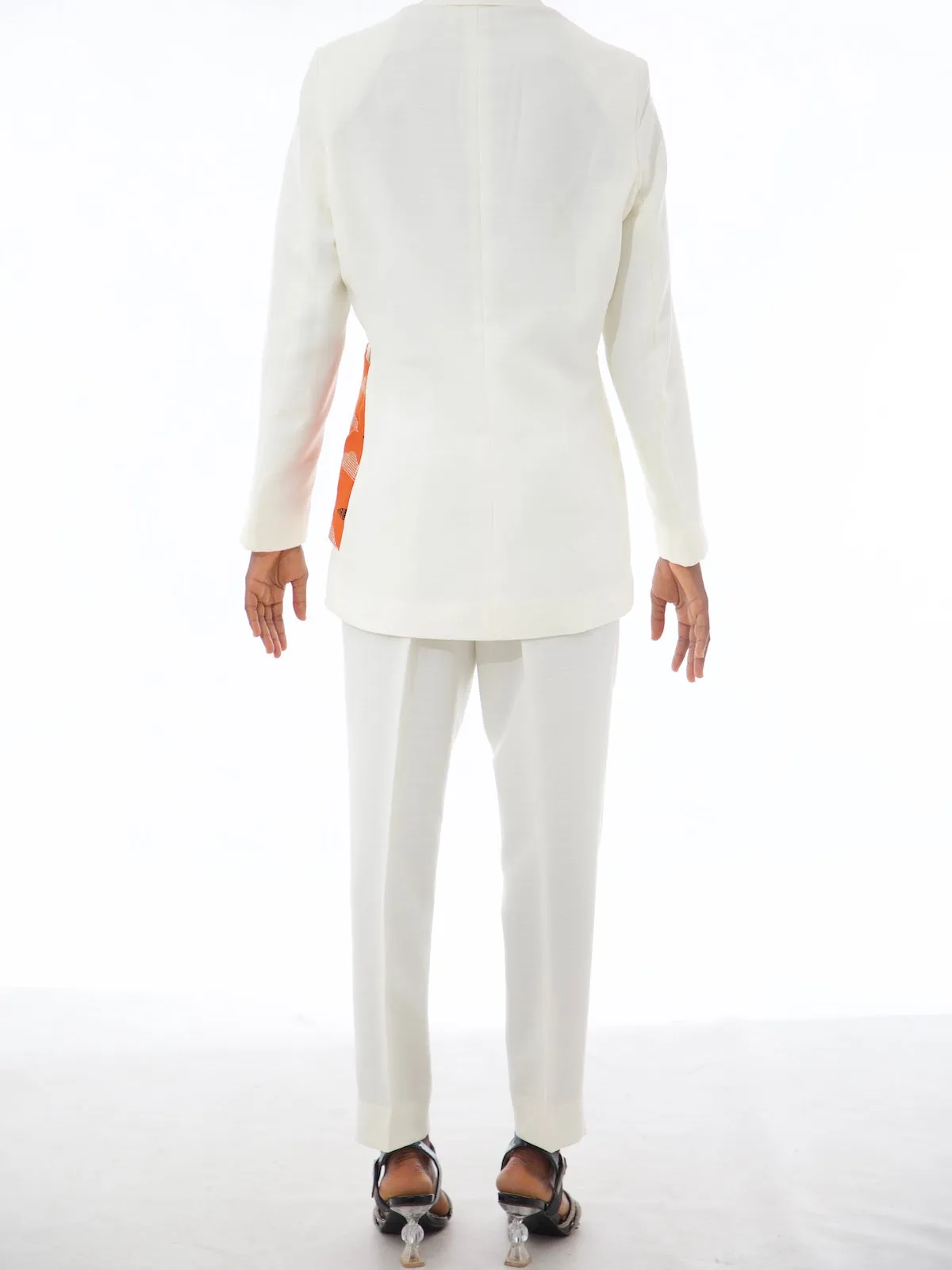 Cream Ojongo Suit Set