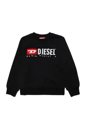 Diesel Boy LS Pullover with Front Logo