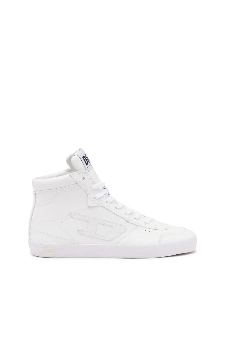 Diesel White S-Leroji Mid Sneakers for Women Y03337Pr030