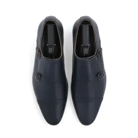 Double Monk Strap Loafers Navy - Best Deals and Discounts!