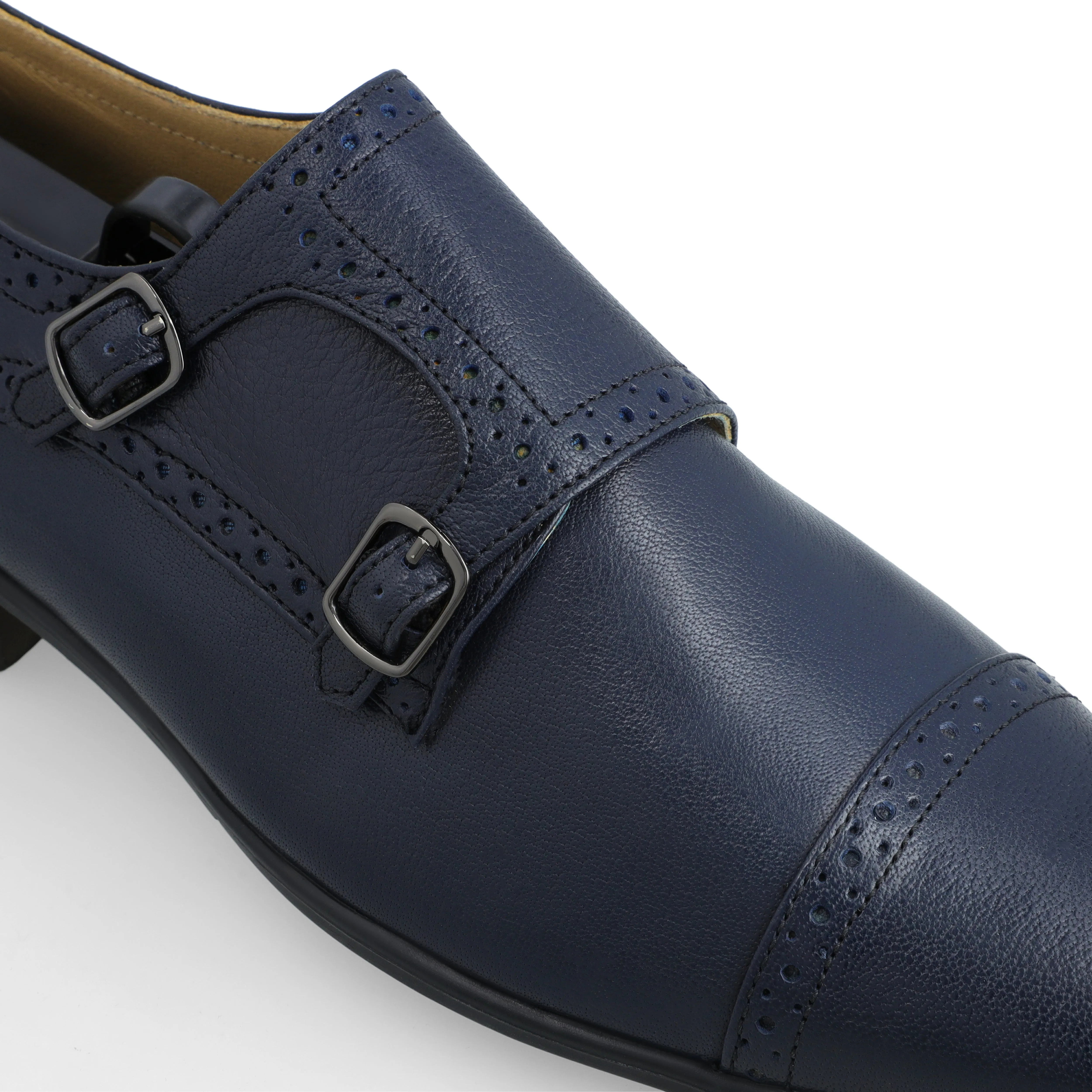 Double Monk Strap Loafers Navy - Best Deals and Discounts!