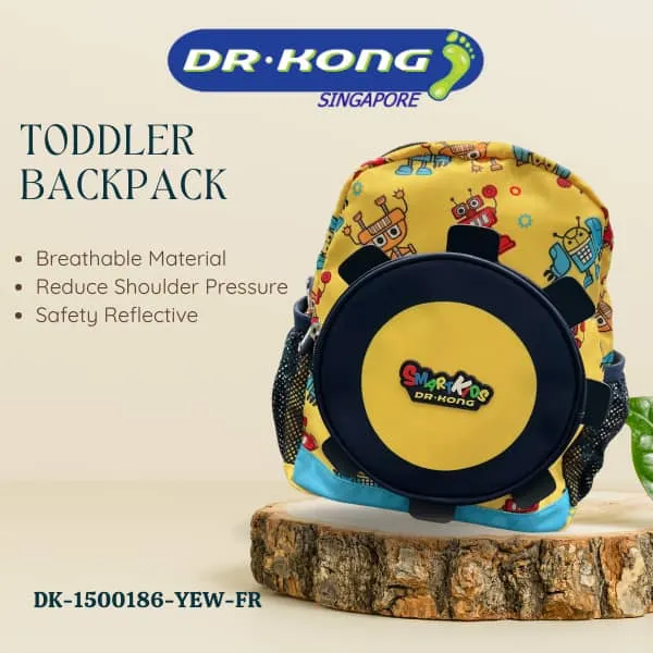 Dr. Kong toddler backpacks - DK-1500186-YEW (RP: $69.90)