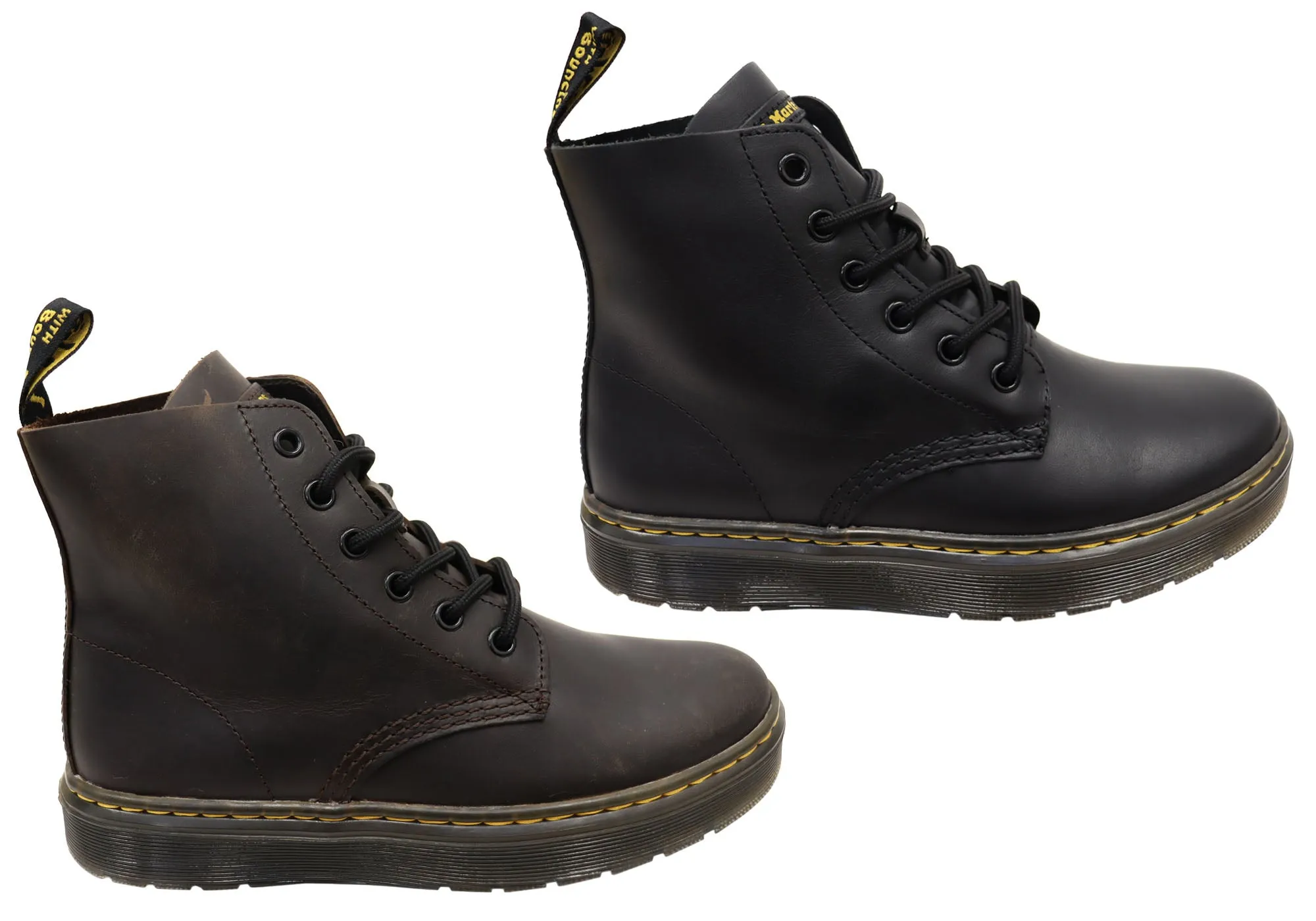 Dr Martens Thurston Chukka Leather Lace Up Comfortable Unisex Boots