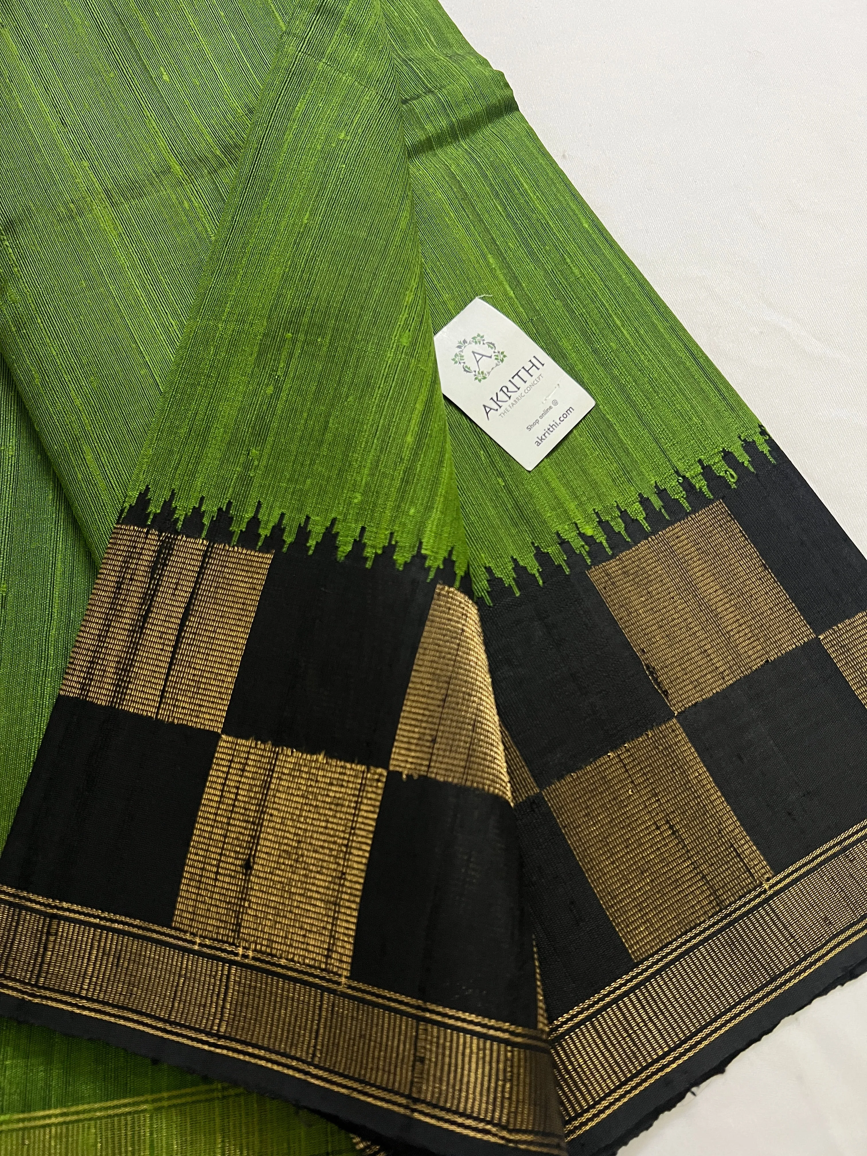 Dupion silk saree