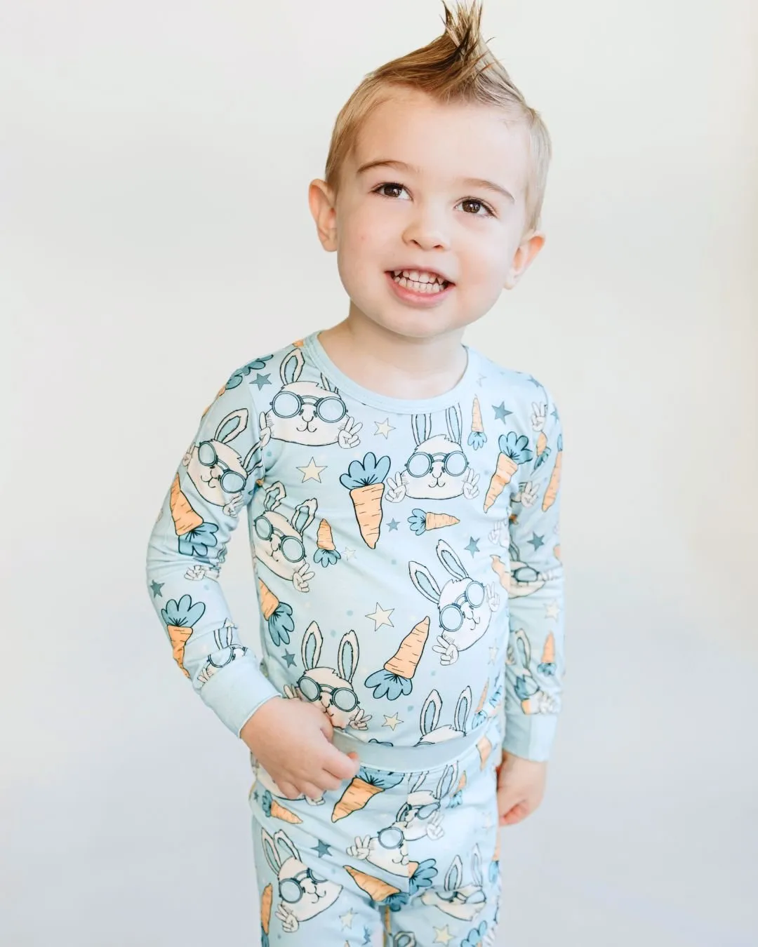 Easter Bunny Bamboo Clothing Set | Rad Rabbit.