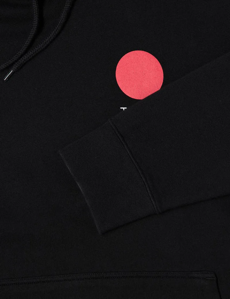 Edwin Japanese Sun Hoodie Black