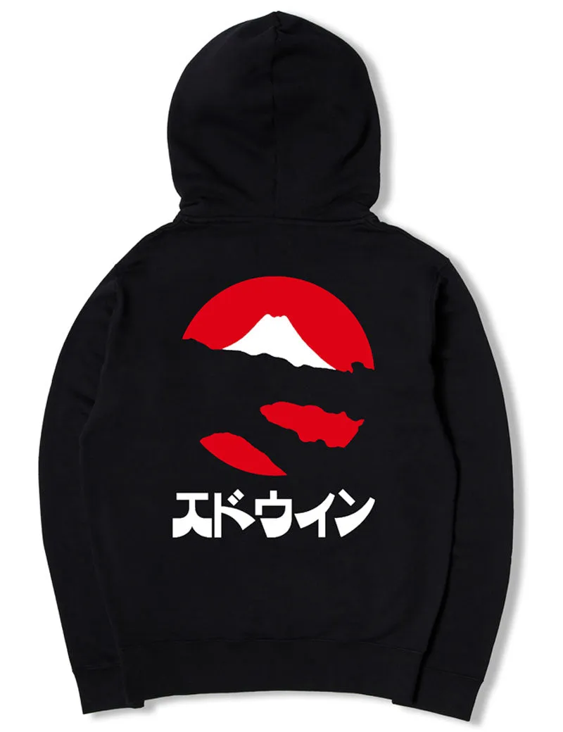 Edwin Kamifuji Hoodie Black