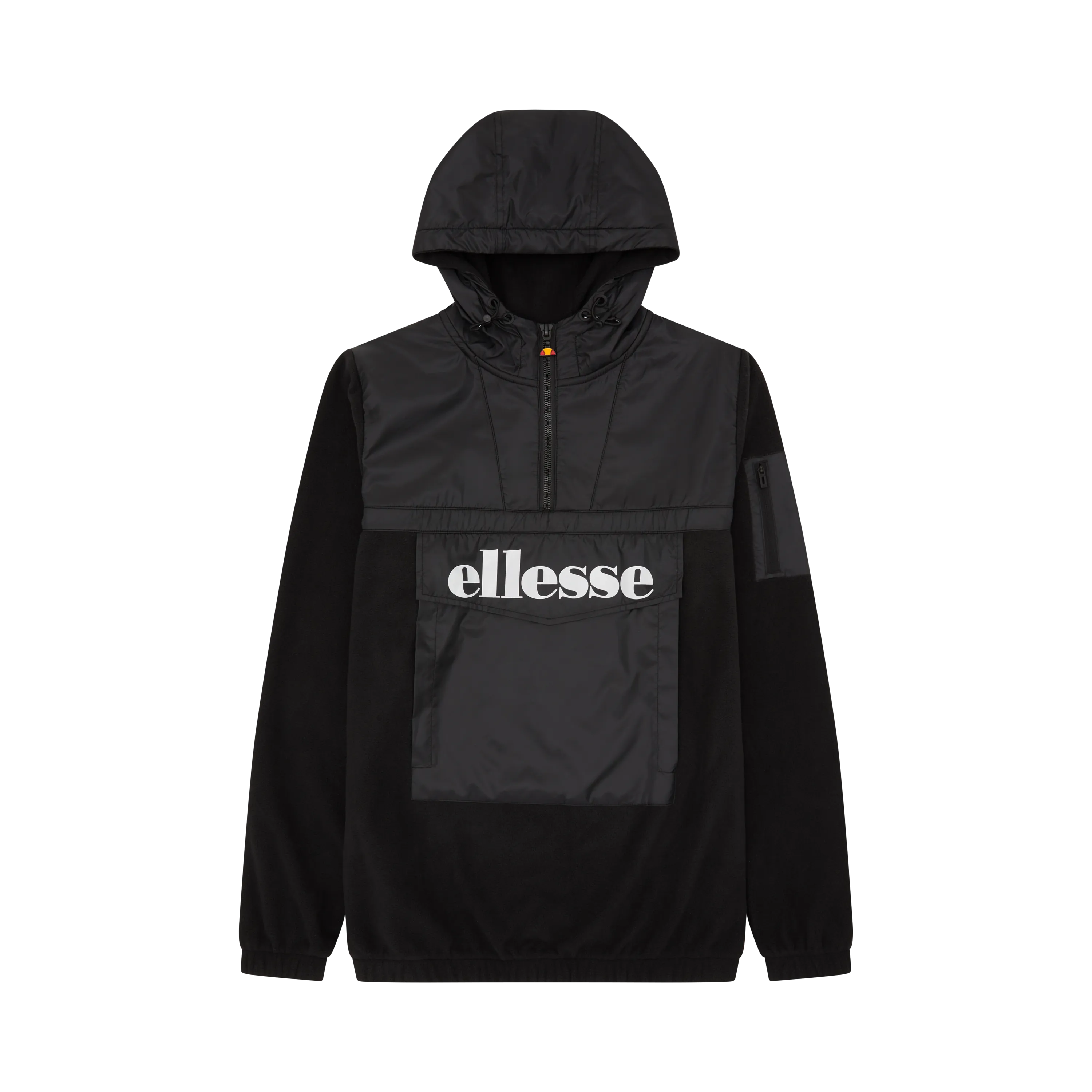 Ellesse Gazzo Overhead Anorak Jacket Black