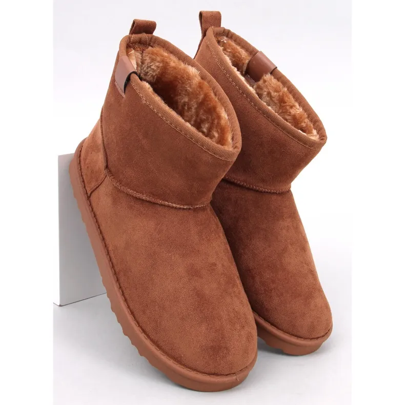 Emus Darby Camel snow boots brown