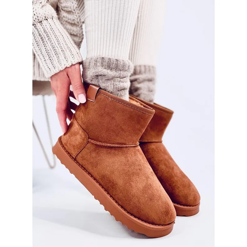 Emus Darby Camel snow boots brown