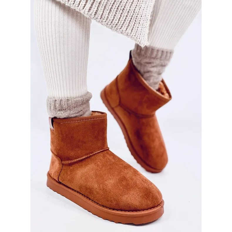 Emus Darby Camel snow boots brown