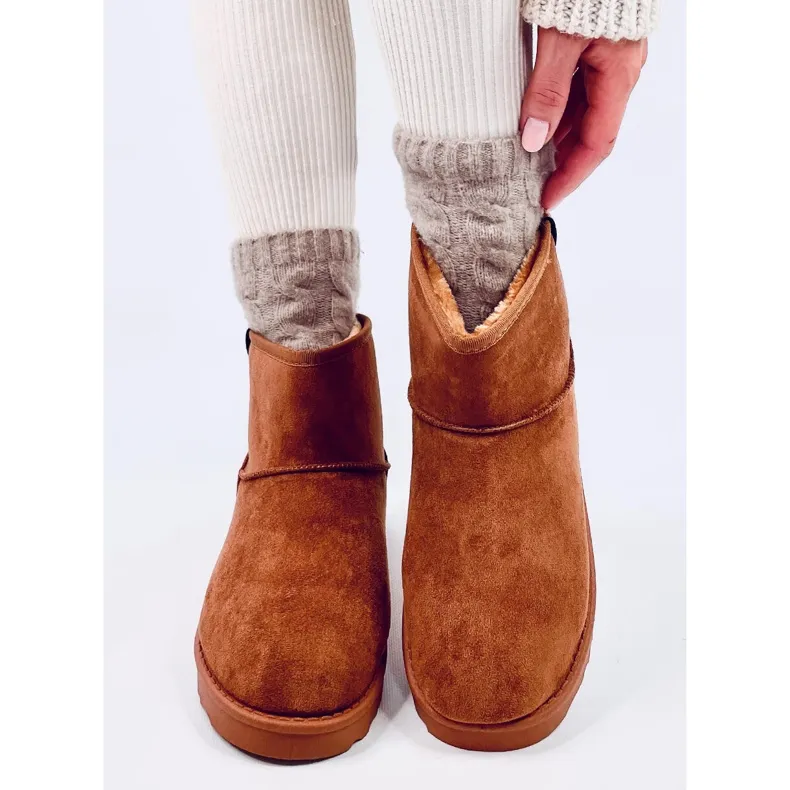 Emus Darby Camel snow boots brown