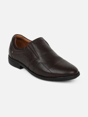 Ezok Brown Leather Loafer Mocassins