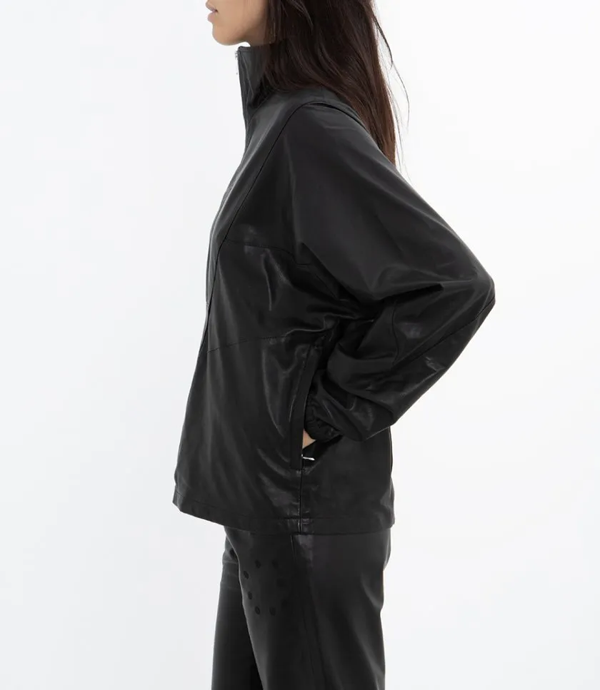 EZRLEATHER ANORAK