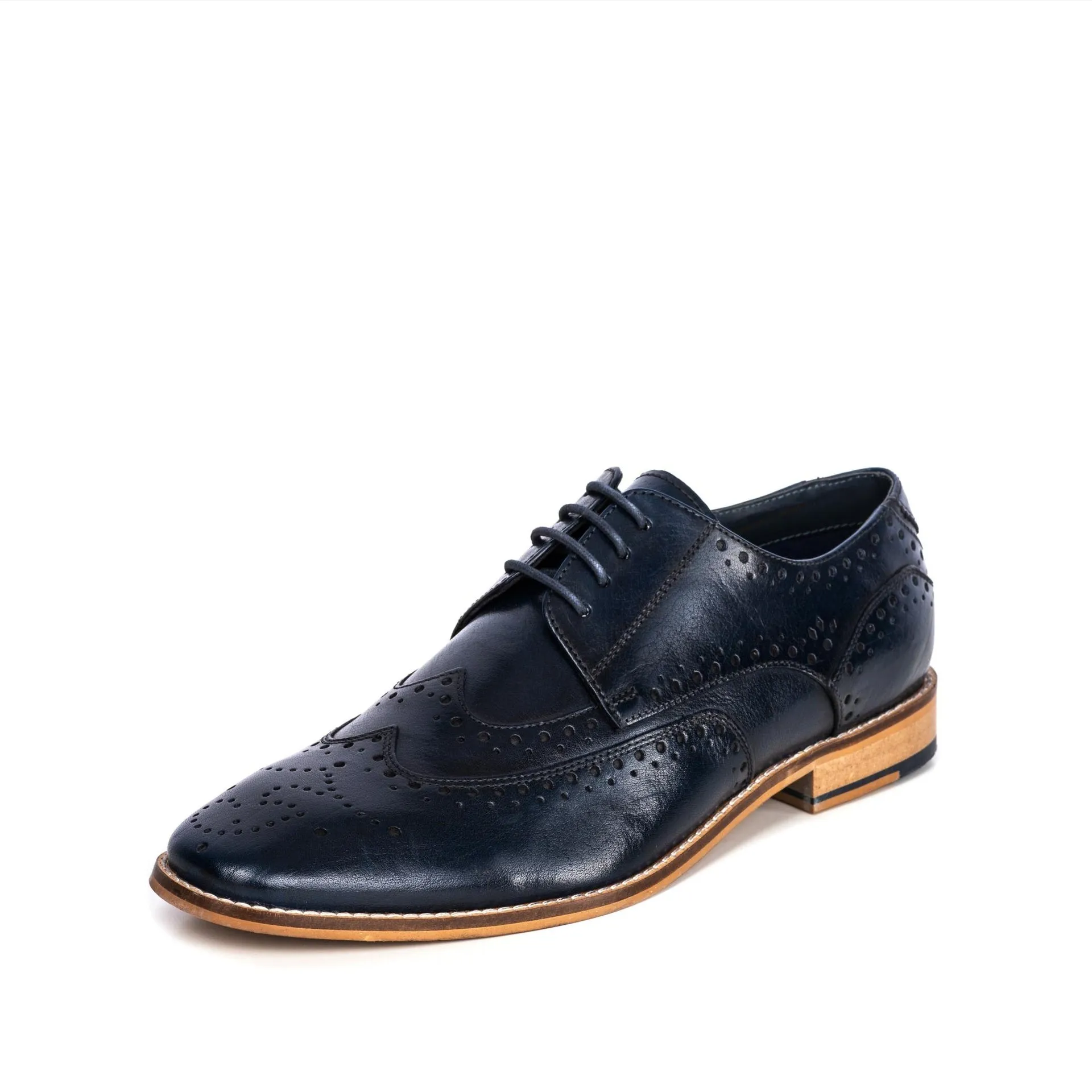 Felix Navy Derby Brogue