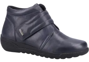 Fleet & Foster Shetland Women's Leather Ankle Boot with Touch-Fastening