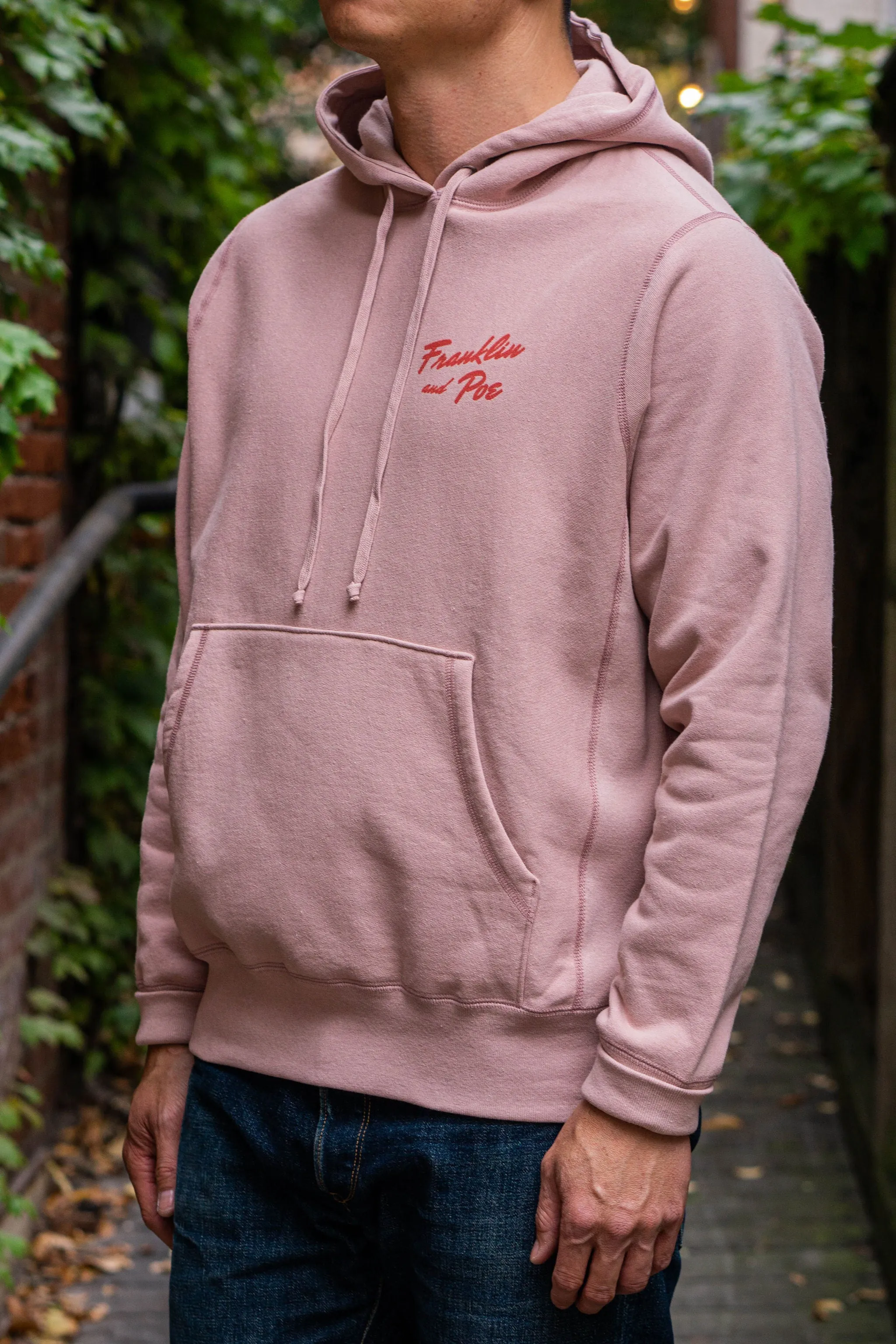 Franklin & Poe Pink Bronco Shop Hoody