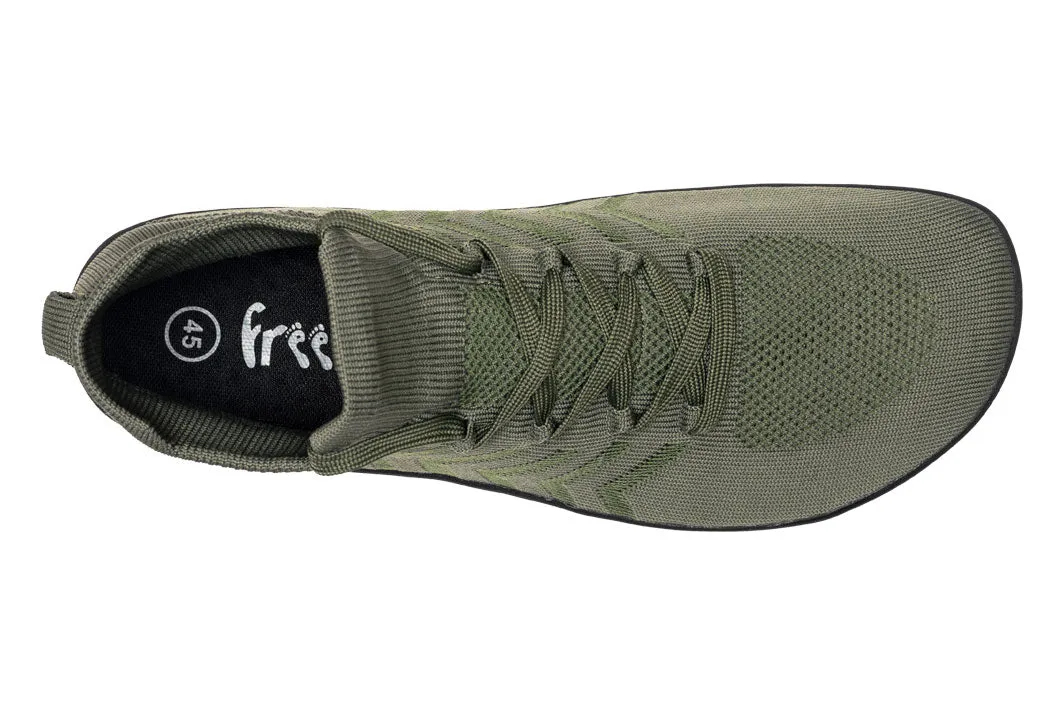 Freet Howgill Khaki Green - Lightweight Minimalist Barefoot Shoes