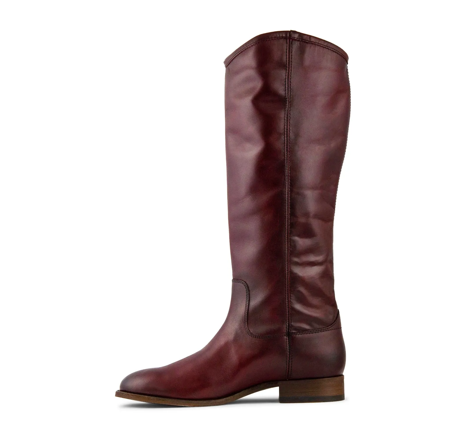 Frye Melissa Button 2 Tall Women's Boot - Wine