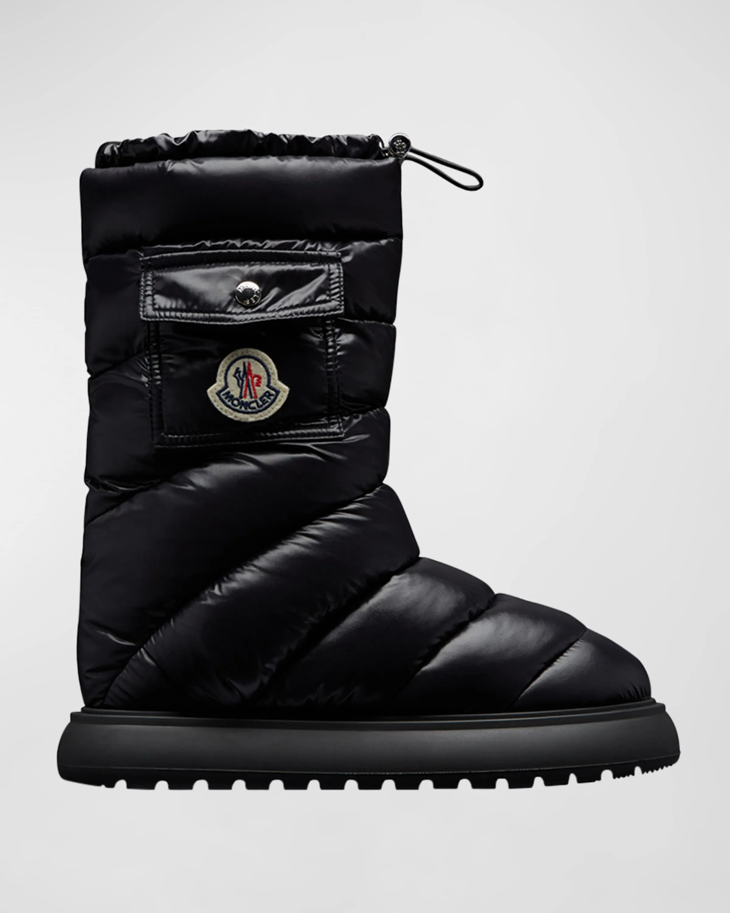 Gaia Quilted Nylon Pocket Snow Boots