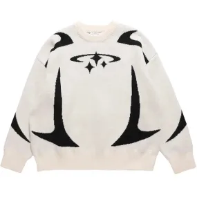 Galactic Oversized Knit Sweater - Buy Now