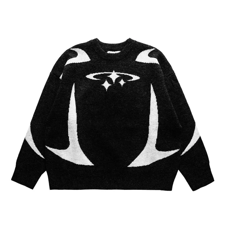 Galactic Oversized Knit Sweater - Buy Now